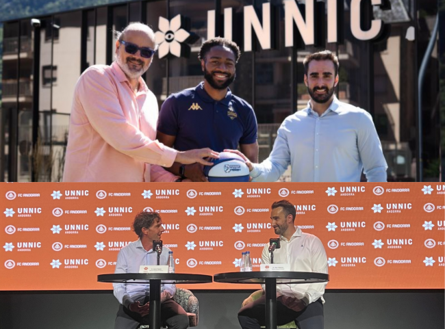 UNNIC Andorra refuerza su compromiso con el deporte: renueva con BC MoraBanc y se une al FC Andorra