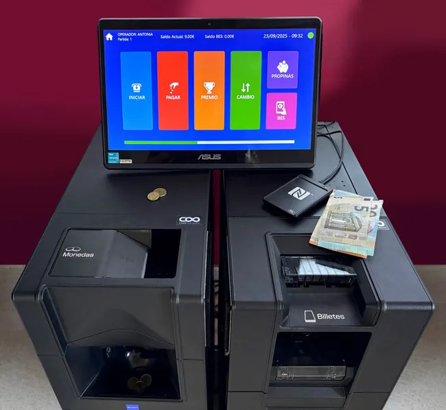 VAPREL mejora su sistema de recicladores con gestión de propinas y cuentas de bingo electrónico de sala