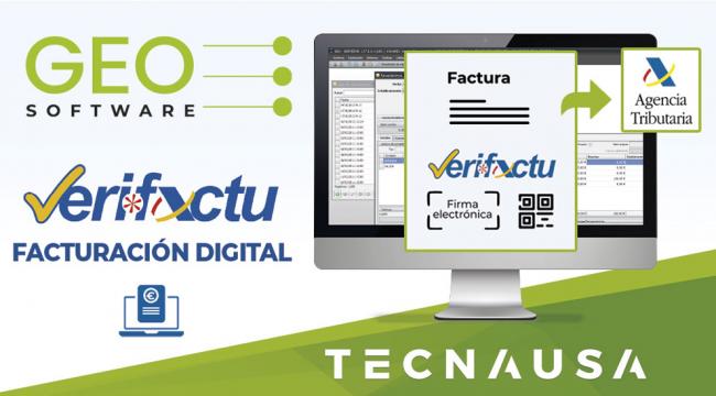 El software GEO de Tecnausa se integra con Verifactu y asegura el cumplimiento de la normativa fiscal 2026