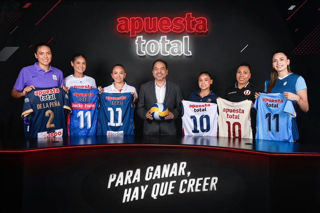 Apuesta Total, marca de CIRSA, patrocinará a seis equipos de la Liga Peruana de Vóley