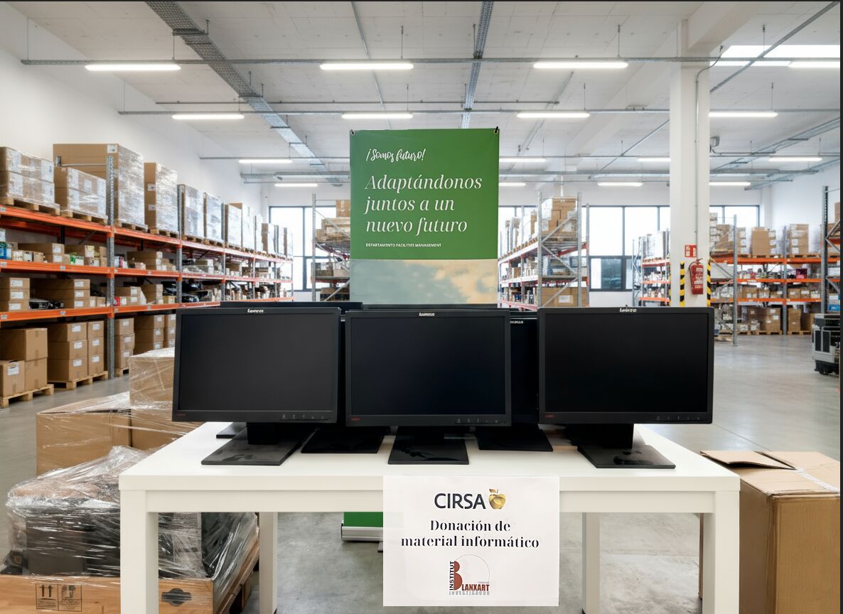 CIRSA dona material informático a un centro educativo de Terrassa