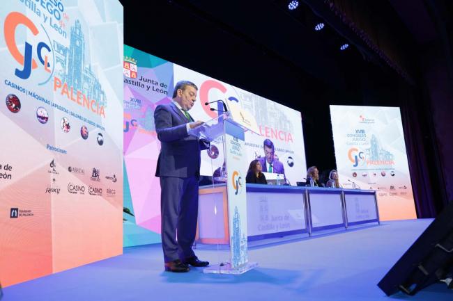 González Gago inaugura en Palencia el XVIII Congreso del Juego y exige igualdad de trato frente a las políticas restrictivas del Estado