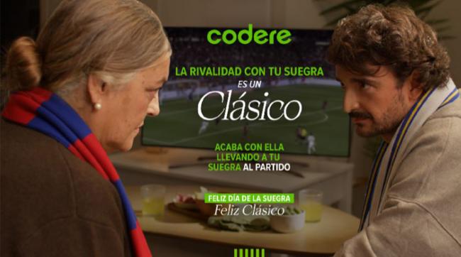 Codere lanza #LasSuegrasDelClásico: activación UGC con entradas para el Real Madrid–Barça