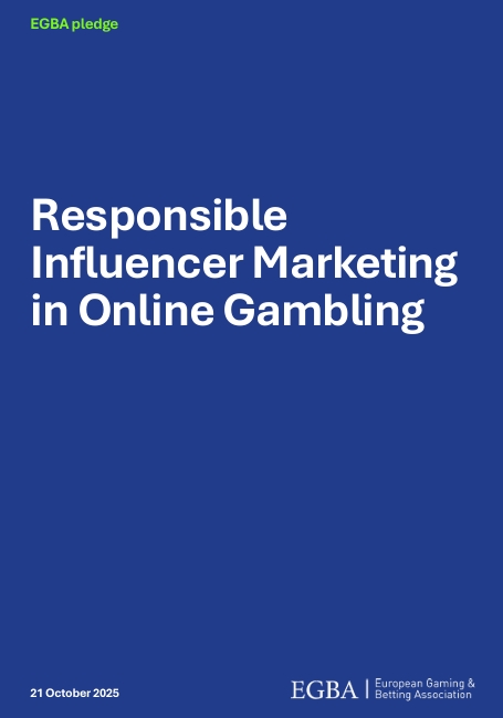 EGBA lanza un compromiso pionero para el marketing de influencers responsable en el sector del juego europeo