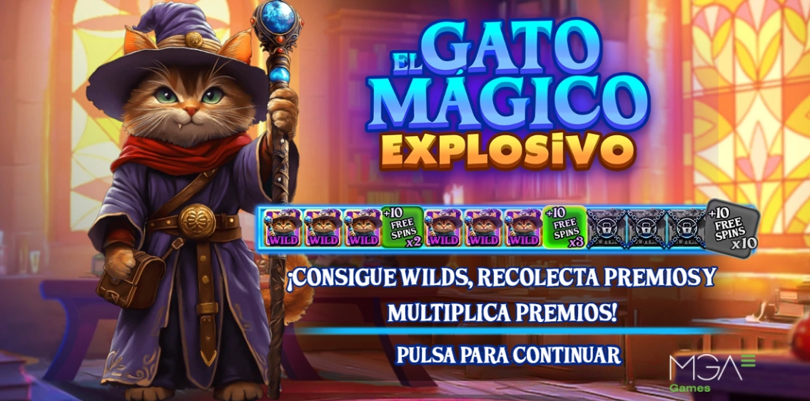 El Gato Mágico Explosivo: MGA Games lanza nuevo juego con un modelo matemático de éxito
VEAN EL VÍDEO