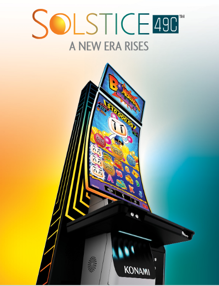 Konami presentó en G2E 2025 su nueva máquina de casino 'Solstice'