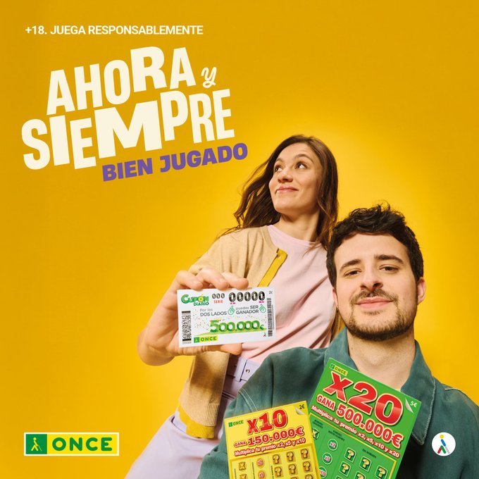 La ONCE se reafirma en el criticado 'Bien jugado' en su nueva campaña