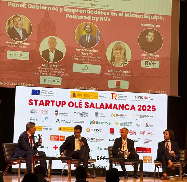 Melilla presenta su potencial fiscal y tecnológico en Startup OLÉ Salamanca 2025
