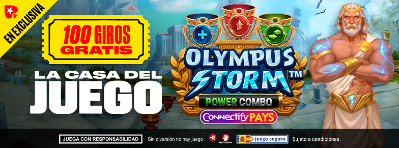 PokerStars Casino elige Olympus Storm Connectify Pays Power Combo como juego del mes en