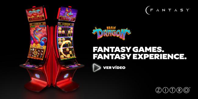 Zitro presenta Brave Dragon: nuevo juego en mueble FANTASY