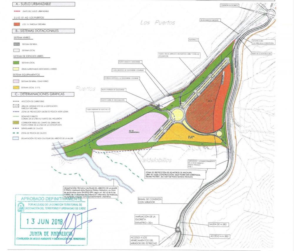 San Roque impulsa una gran zona comercial frente al Casino Admiral y proyecta un presupuesto histórico de más de 100 millones de euros