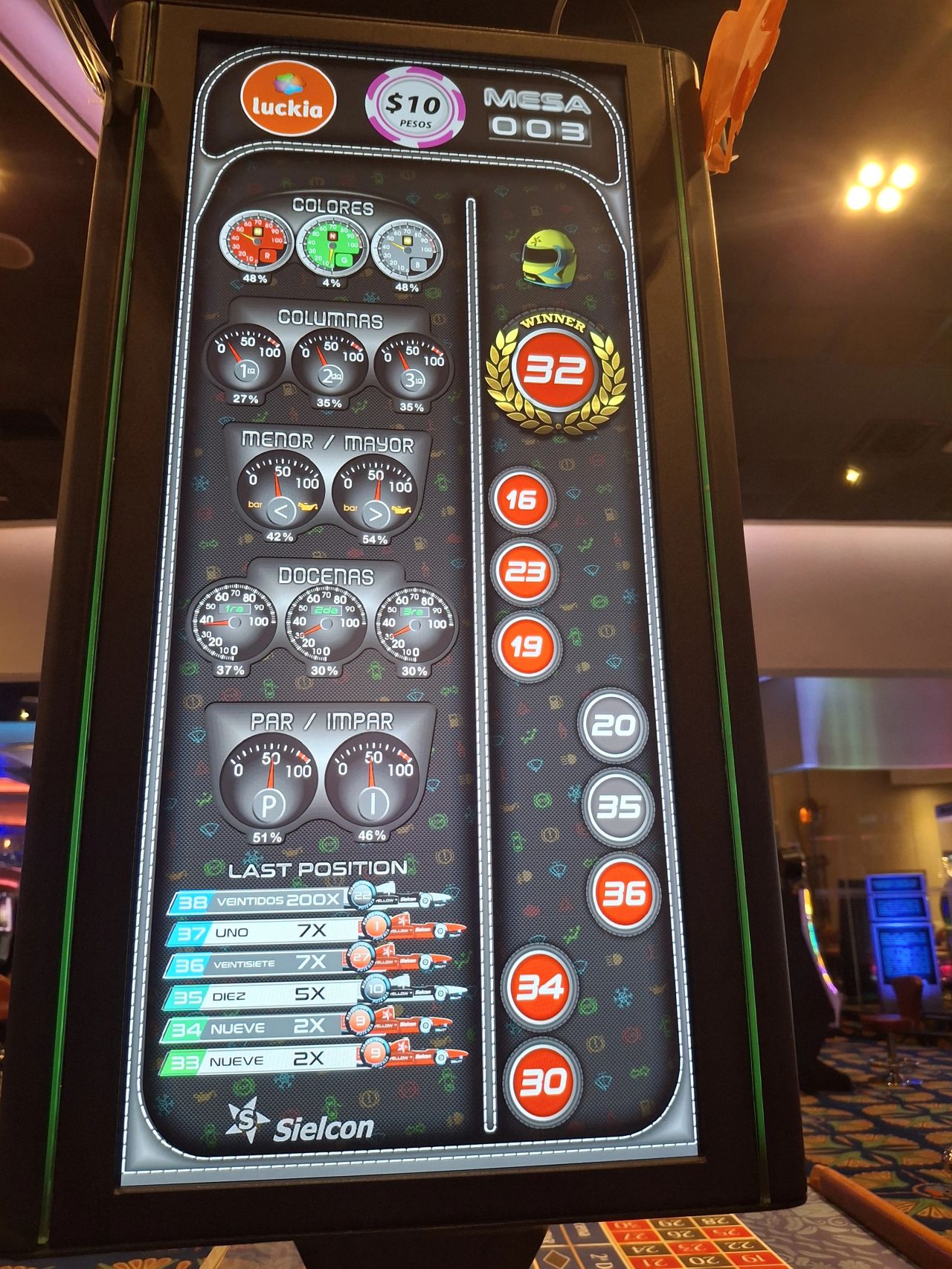 Luckia Casino Copiapó actualiza su oferta de juego con la instalación de novedades tecnológicas en sus ruletas