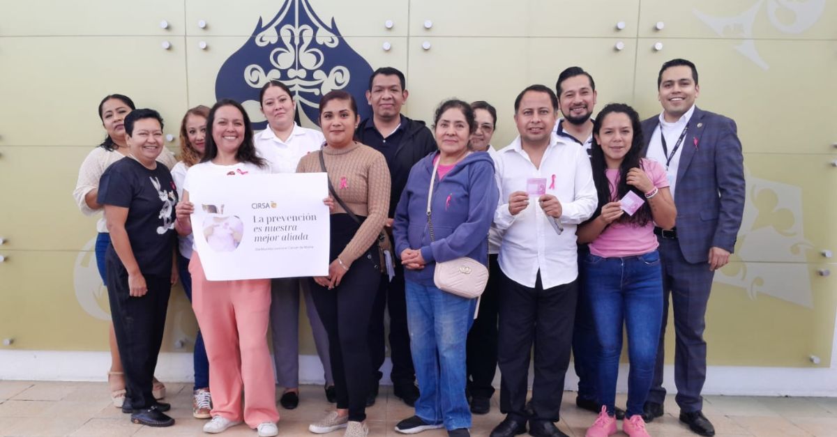 La gran familia de CIRSA se une en todas sus delegaciones por el Día Mundial contra el Cáncer de Mama