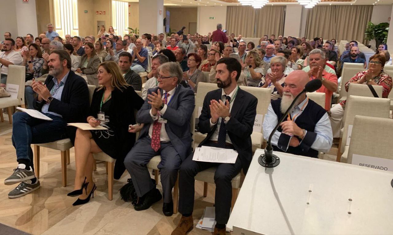 David Cabañó, responsable de Juego de la Xunta de Galicia, participa en la inauguración del Congreso de FEJAR con apoyo de la ONCE