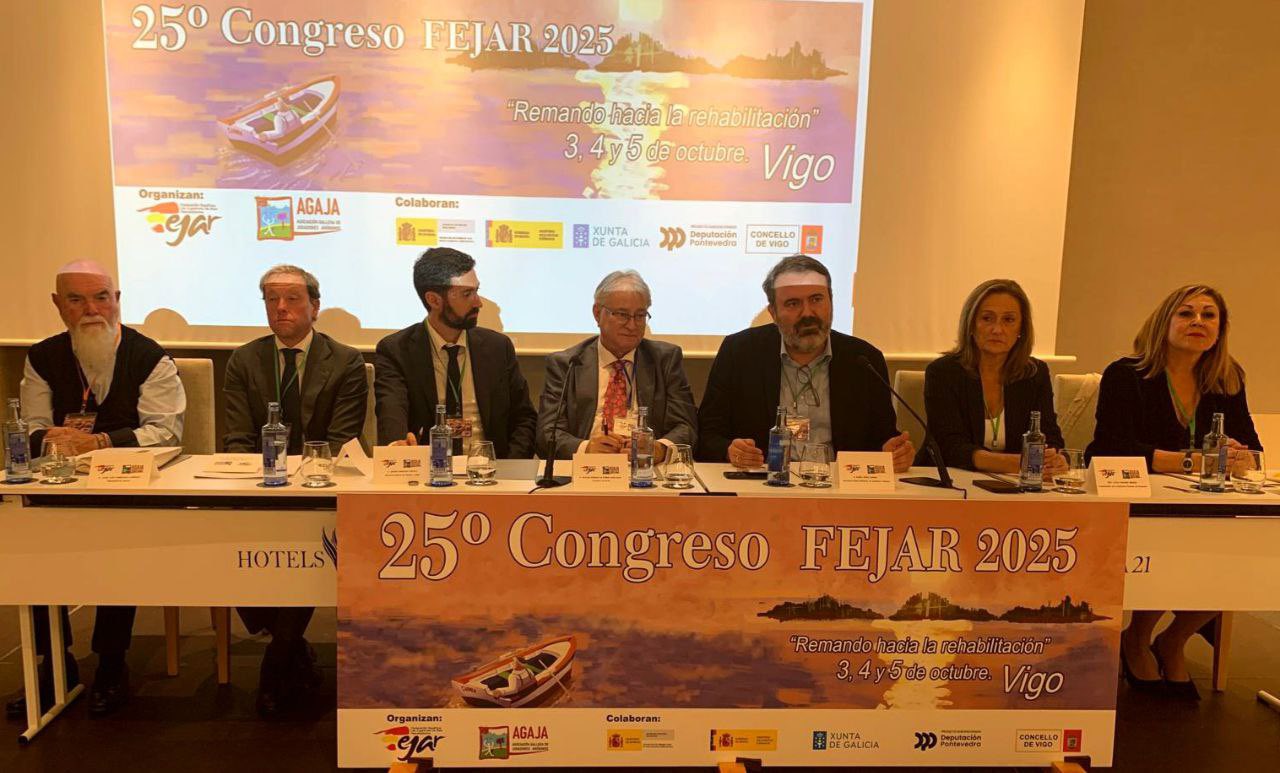 David Cabañó, responsable de Juego de la Xunta de Galicia, participa en la inauguración del Congreso de FEJAR con apoyo de la ONCE