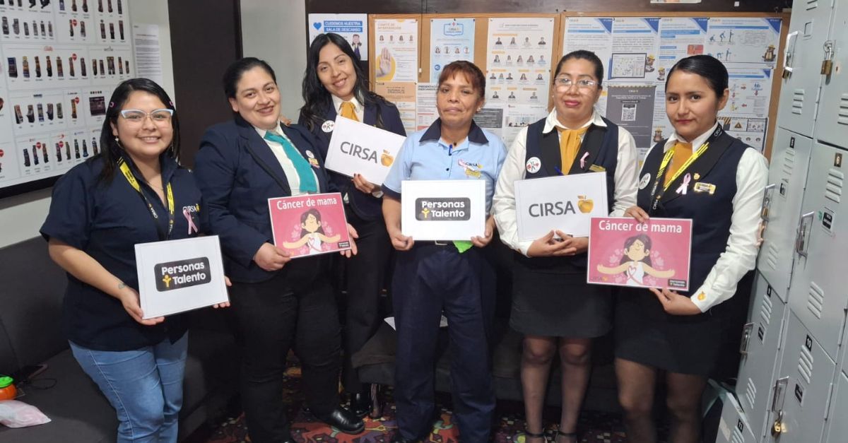 La gran familia de CIRSA se une en todas sus delegaciones por el Día Mundial contra el Cáncer de Mama