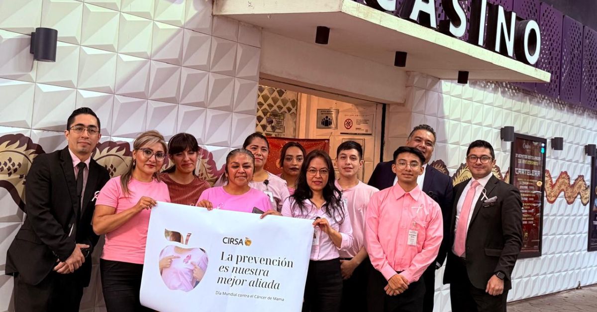 La gran familia de CIRSA se une en todas sus delegaciones por el Día Mundial contra el Cáncer de Mama