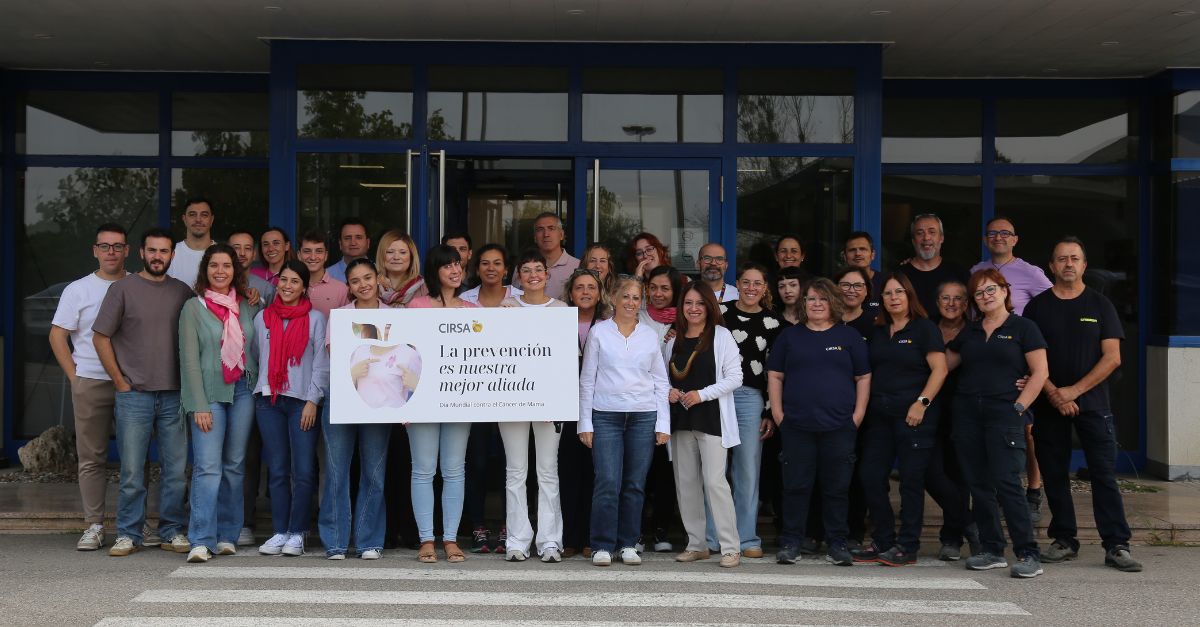 La gran familia de CIRSA se une en todas sus delegaciones por el Día Mundial contra el Cáncer de Mama