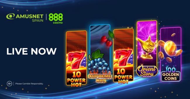 Amusnet impulsa su expansión en España con un acuerdo estratégico con 888 Spain