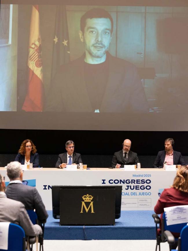 Bustinduy reivindica en el I Congreso Internacional de Juego la necesidad de garantizar un 