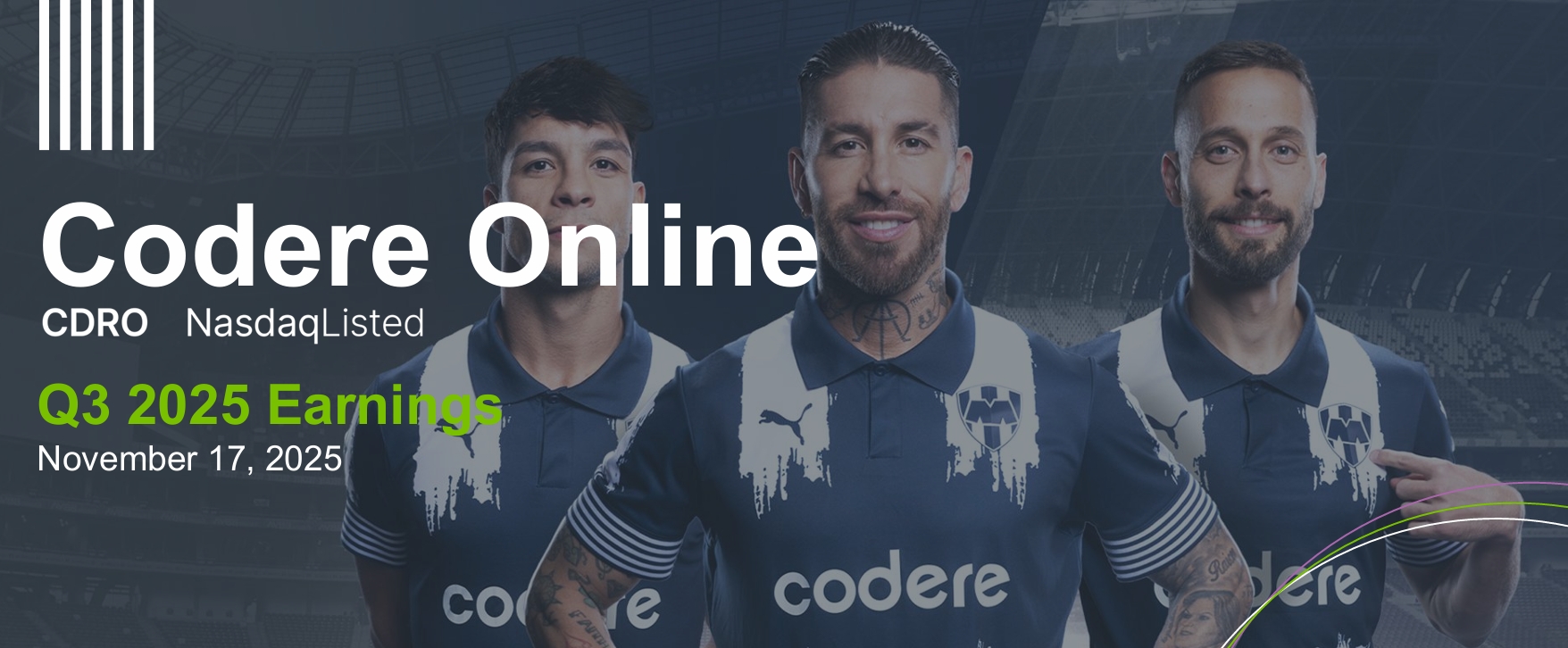 Codere Online crece en España hasta 22 millones en ingresos y supera los 50.000 jugadores activos en el tercer trimestre