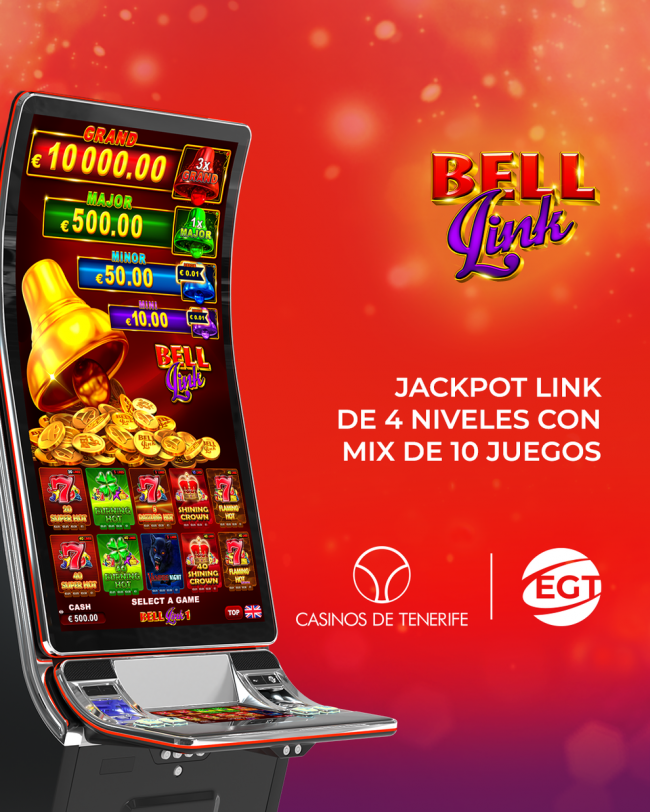 EGT y Casinos de Tenerife lanzan Bell Link One en Puerto de la Cruz y Santa Cruz