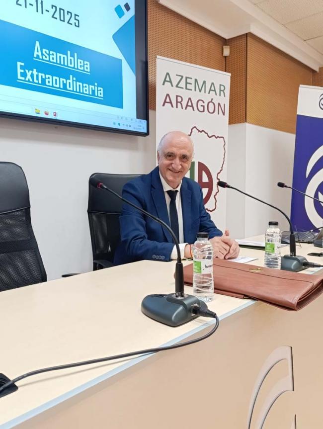 El presidente de Azemar Aragón, José Llop, anuncia su cese tras 7 años al frente de la asociación