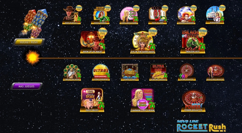 ¡Explosión de Premios en la Hostelería! 
NOVOMATIC detalla el funcionamiento de NOVO LINE Rocket Rush
¡VÍDEO!