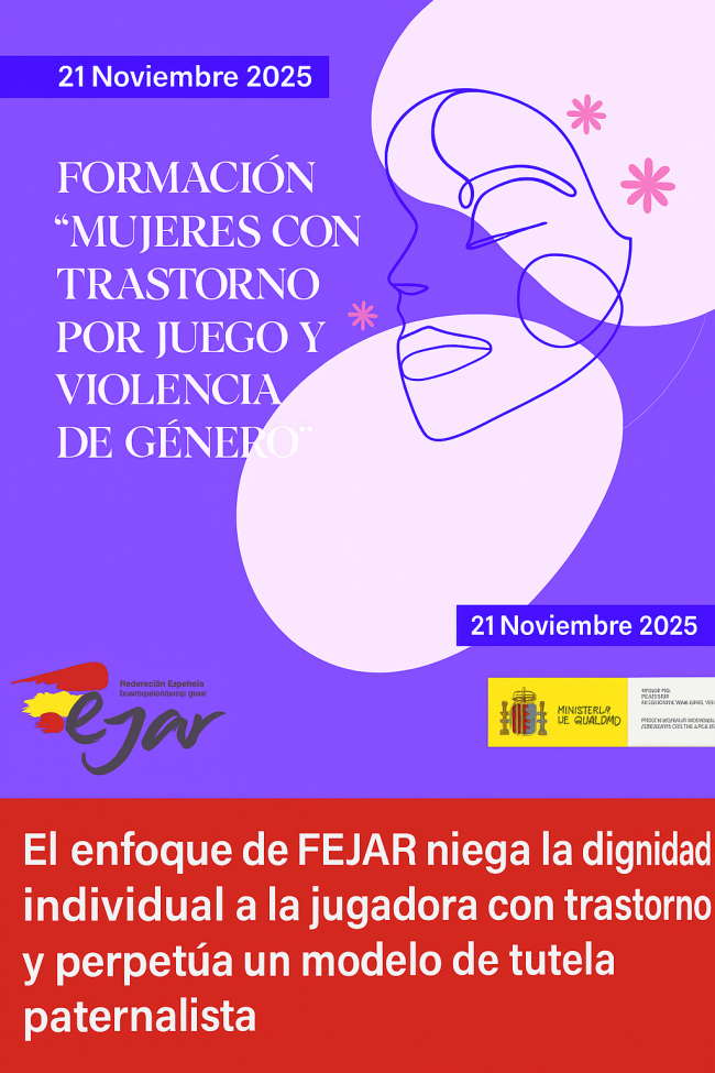 FEJAR, Paternalismo y Dignidad