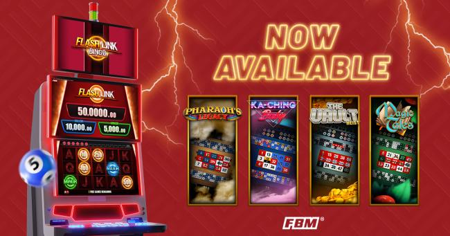FBM lanza en México Flash Link, su nueva serie de video bingo con cuatro juegos y jackpots progresivos