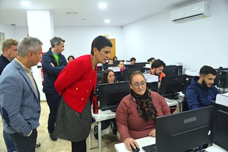 Kissy Chandiramani en los programas de formación de la Sociedad de Desarrollo de Ceuta, Procesa