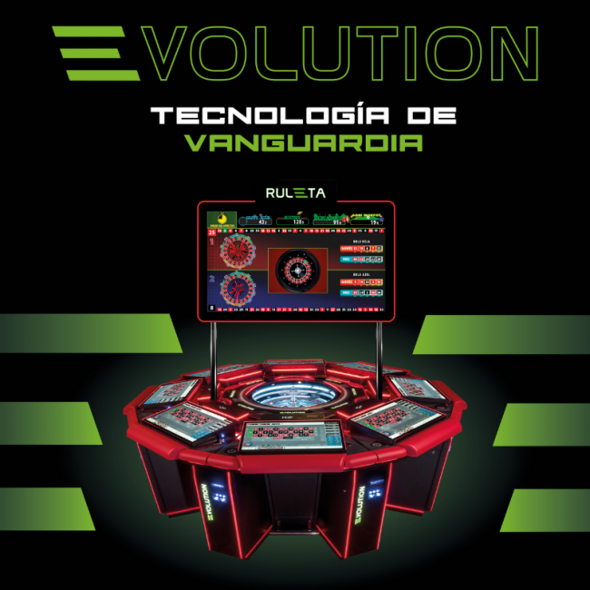 Ruleta Evolution MGA: 30% más rentable para salones de juego