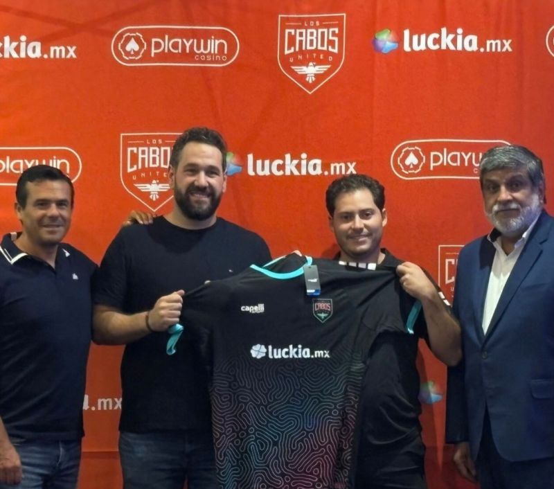 Luckia patrocina Los Cabos United: Expansión en México y Fútbol