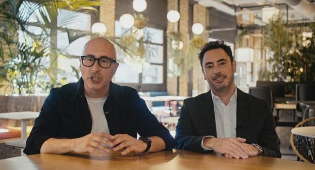 Joan Sanahuja, CEO y fundador de MGA Games, y Enric Sanahuja, Vicepresidente de Grupo MGA