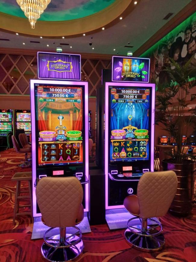 Zitro instala su mueble CONCEPT con Legendary Sword en el Grand Casino Mons Ljubljana y refuerza su presencia en Eslovenia