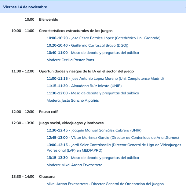 SEÑAL EN DIRECTO
Arranca la segunda jornada del I Congreso Internacional de la DGOJ 