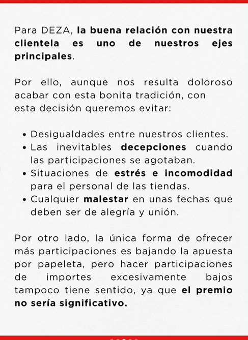 Un supermercado de Córdoba dejará de vender Lotería de Navidad para evitar el 