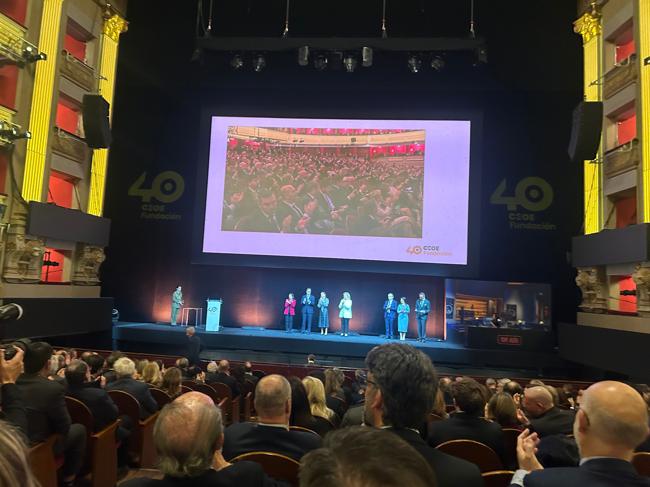 FEMARA asiste a la Celebración del 40º Aniversario de la Fundación CEOE presidida por su Majestad la Reina Letizia