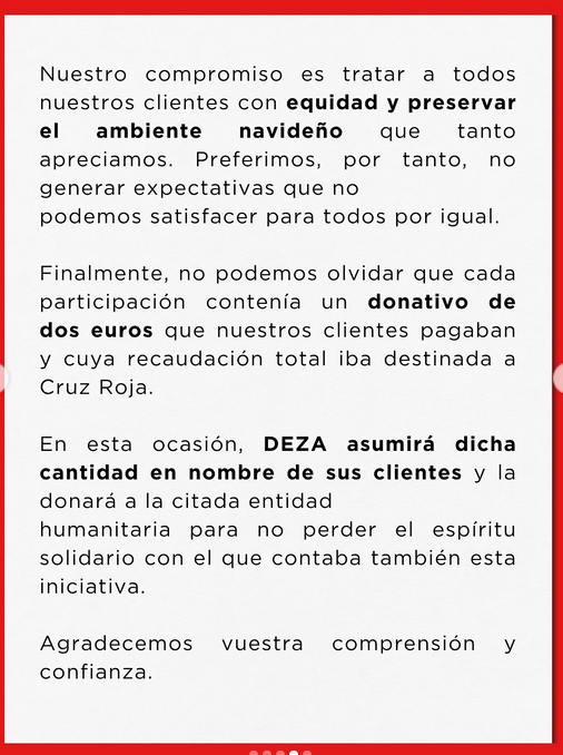 Un supermercado de Córdoba dejará de vender Lotería de Navidad para evitar el 