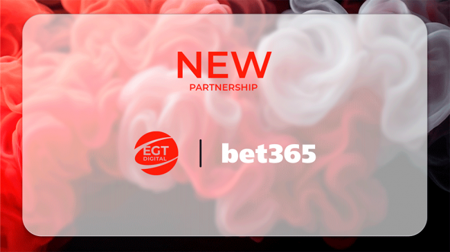 bet365 amplía su acuerdo con EGT Digital en España con jackpots y slots premium