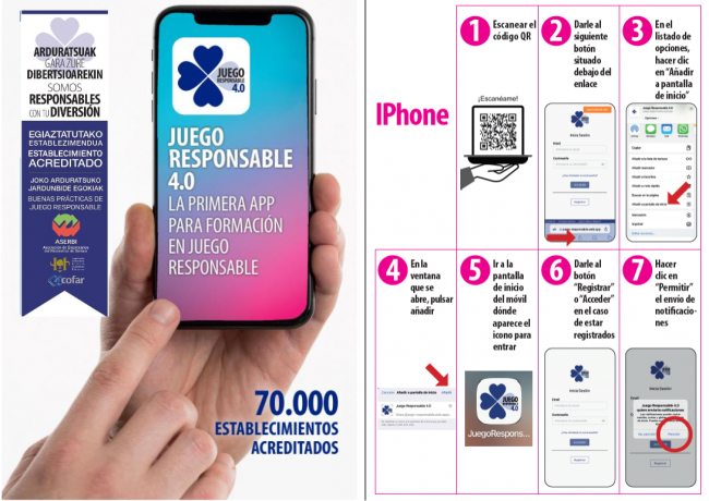 ASERBI impulsa una app de buenas prácticas para el juego presencial en hostelería con formación a más de 70 empresas