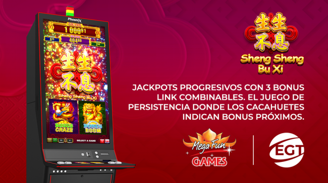 Megafun Games estrena Phoenix 50 V de EGT en Baleares con doble novedad y Linked United