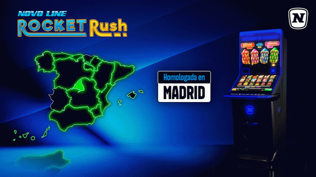 “Diversión a toda mecha y riesgo a medida”: NOVO LINE Rocket Rush llega a Madrid para revolucionar el segmento hostelero