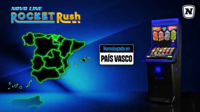 NOVO LINE Rocket Rush by NOVOMATIC rolls out in the Basque Country ahead of ICE Barcelona 2026