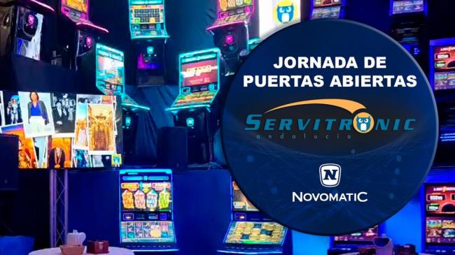 Gran acogida a NOVOMATIC Spain en la Jornada de Puertas Abiertas de Servitronic en Sevilla