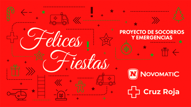 NOVOMATIC Spain apoya por sexto año a Cruz Roja en Socorros y Emergencias