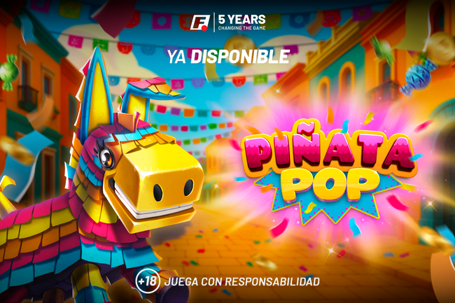 Piñata Pop, el nuevo juego de slots online de FBMDS