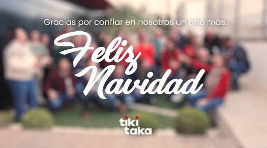 VÍDEO: Tiki Taka felicita la Navidad destacando el espíritu de equipo y la cercanía con su “gran familia”