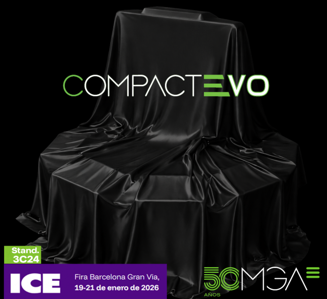 ¡ATENTOS! 
MGA Industrial presenta Compact Evo en ICE Barcelona 2026, la evolución definitiva de su ruleta más icónica