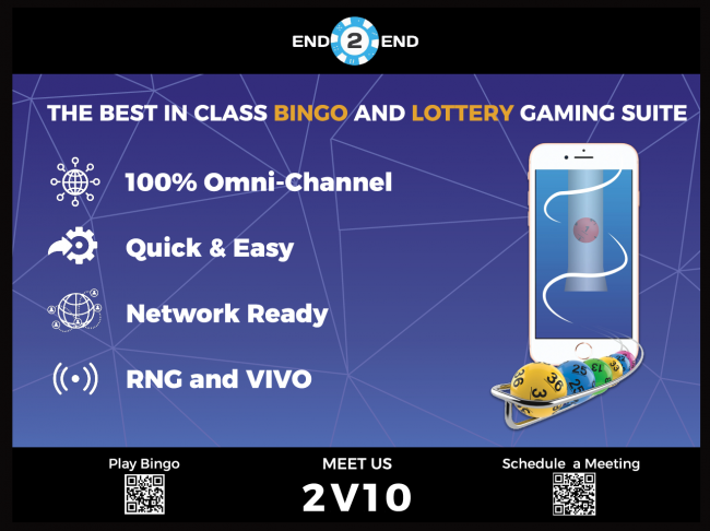 End2End lanza en ICE su sistema propio de gestión para ofrecer Bingo integral a la industria del juego